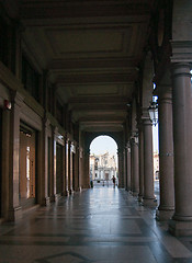 Image showing Turin streets at morning