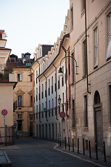 Image showing Turin streets at morning