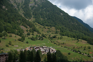 Image showing Hiking in Alps