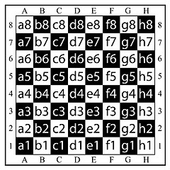 Image showing Chess board without chess pieces