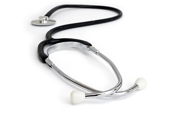 Image showing stethoscope isolated over a white background.
