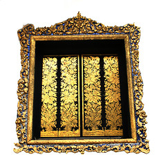 Image showing Gold window