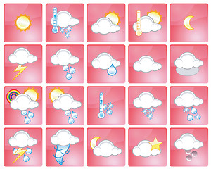 Image showing Weather icons