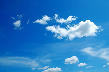 Image showing Cloudy sky background