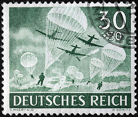 Image showing Airborne Forces Stamp