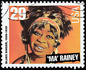 Image showing Ma Rainey Stamp