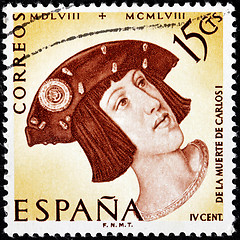 Image showing Charles V Stamp