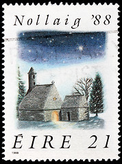 Image showing Irish Christmas Stamp