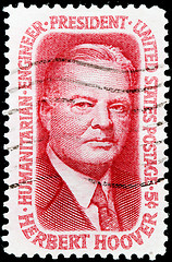 Image showing Herbert Hoover Stamp