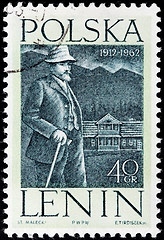 Image showing Lenin in Poland Stamp