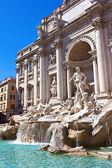 Image showing Fountain di Trevi