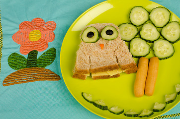 Image showing Funny sandwich