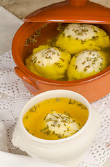 Image showing Matza ball soup