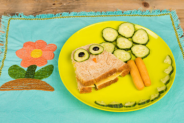 Image showing Kid sandwich