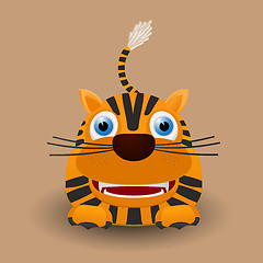 Image showing Cute baby tiger