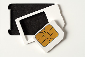 Image showing Blank SIM card