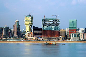 Image showing Constructions of new casinos in Macau