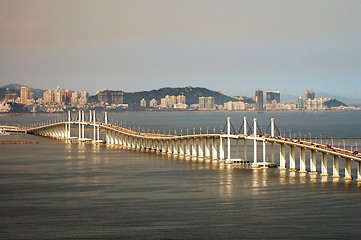 Image showing Friendship birdge, Macau