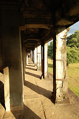 Image showing Gallery at Angkor Wat, Cambodia