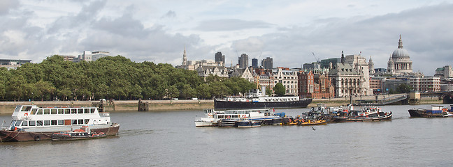 Image showing River Thames in London