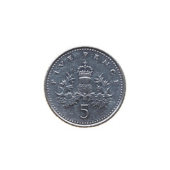 Image showing Coin isolated