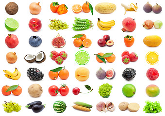 Image showing Fruits and Vegetables