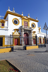 Image showing Real Maestranza de Caballeria de Sevilla, in Seville, Spain 