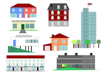 Image showing Houses illustration