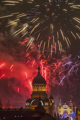 Image showing Fireworks in Cluj Napoca