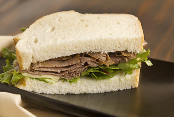 Image showing Beef Sandwich