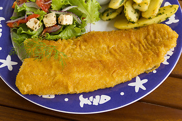 Image showing Crumbed Fish