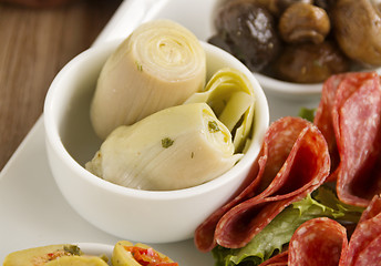 Image showing Marinated Artichokes