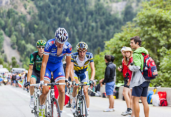 Image showing Alexandre Geniez  Climbing Alpe D'Huez