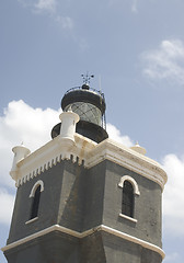 Image showing lighthouse at el morro