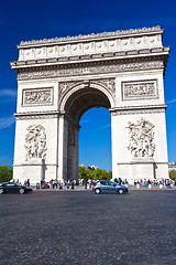 Image showing Arc de Triomphe