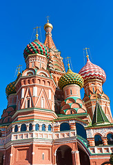 Image showing Saint Basil Cathedral  in Moscow