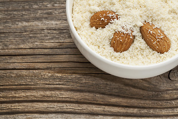 Image showing blanched almond flour