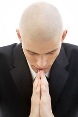 Image showing praying man