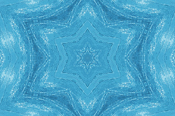 Image showing Abstract ice pattern