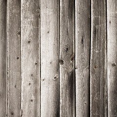 Image showing Wooden wall