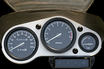 Image showing Fast speedometer