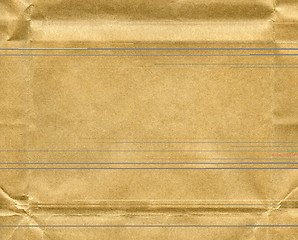 Image showing Wrinkled  paper