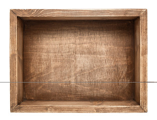 Image showing Wooden box