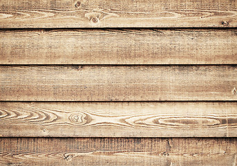 Image showing Wooden wall