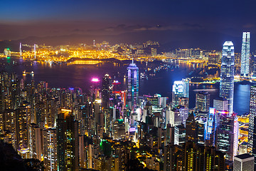 Image showing Hong Kong Skyline