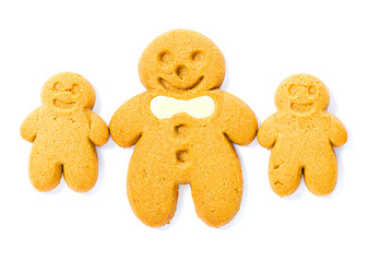 Image showing Gingerbread cookies family