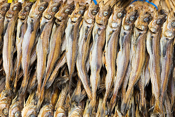 Image showing Asian salty fish