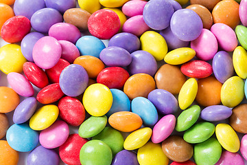 Image showing Stack of Colorful candy