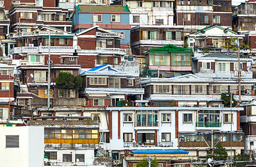 Image showing Residential district in Seoul