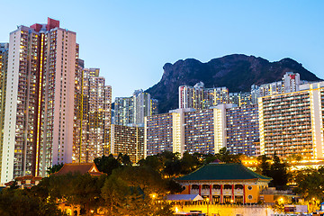 Image showing Kowloon residential building